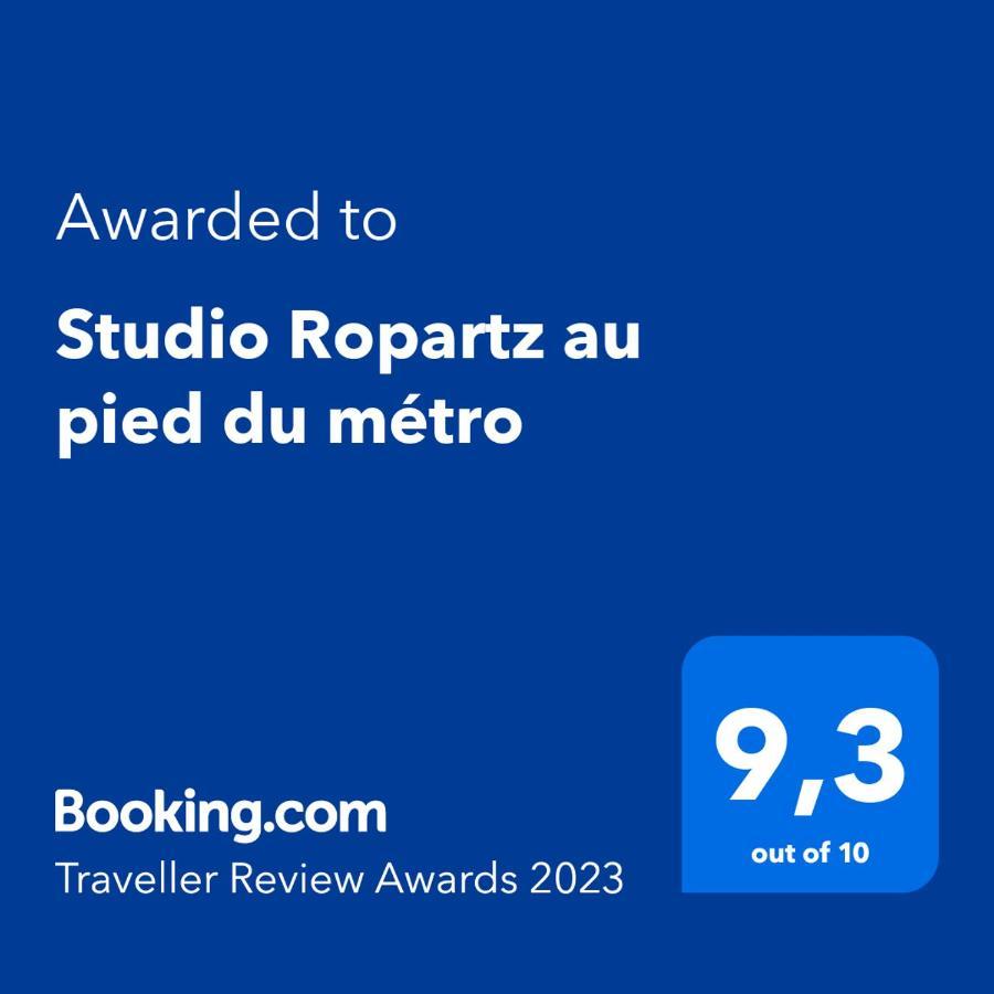Studio Ropartz Au Pied Du Metro Рен Екстериор снимка